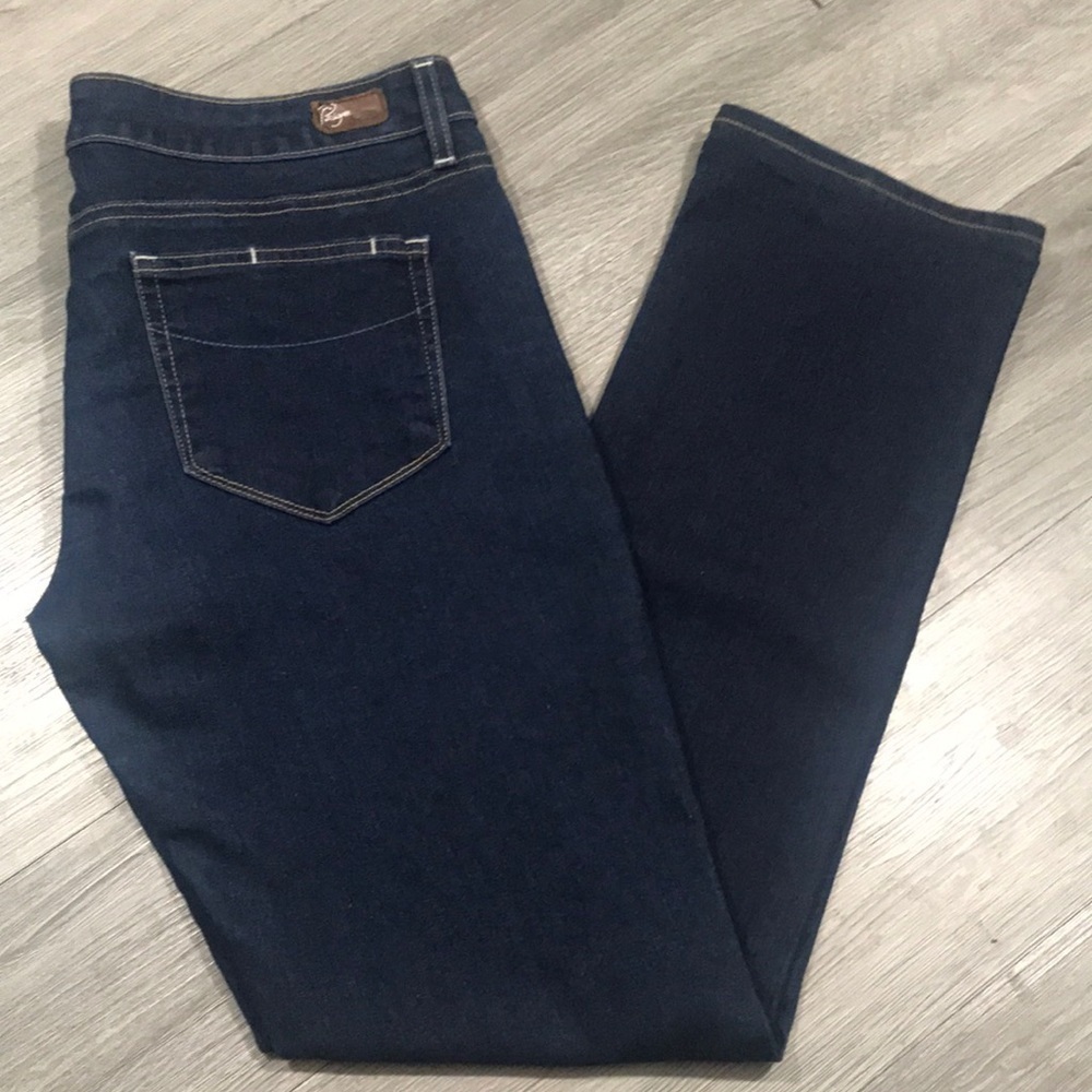 Paige DarkWash‎ Blue Heights Skinny Jeans size 31
